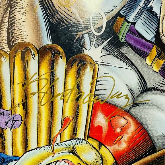 SIGNED Bloodstrike #3 (1993) Image Comics Rob Liefeld Dan Fraga Eric Stephenson - Picture 7 of 11